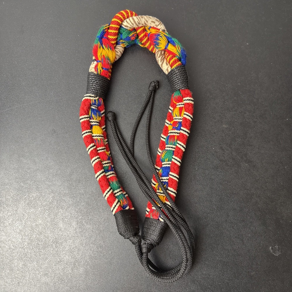 Handwoven Andean Quechua Inca Decorative Ceremonial Festival Dance Belt Beaded - Picture 8 of 8